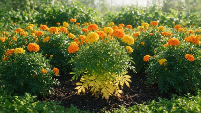 Why Are My Marigold Leaves Turning Yellow?