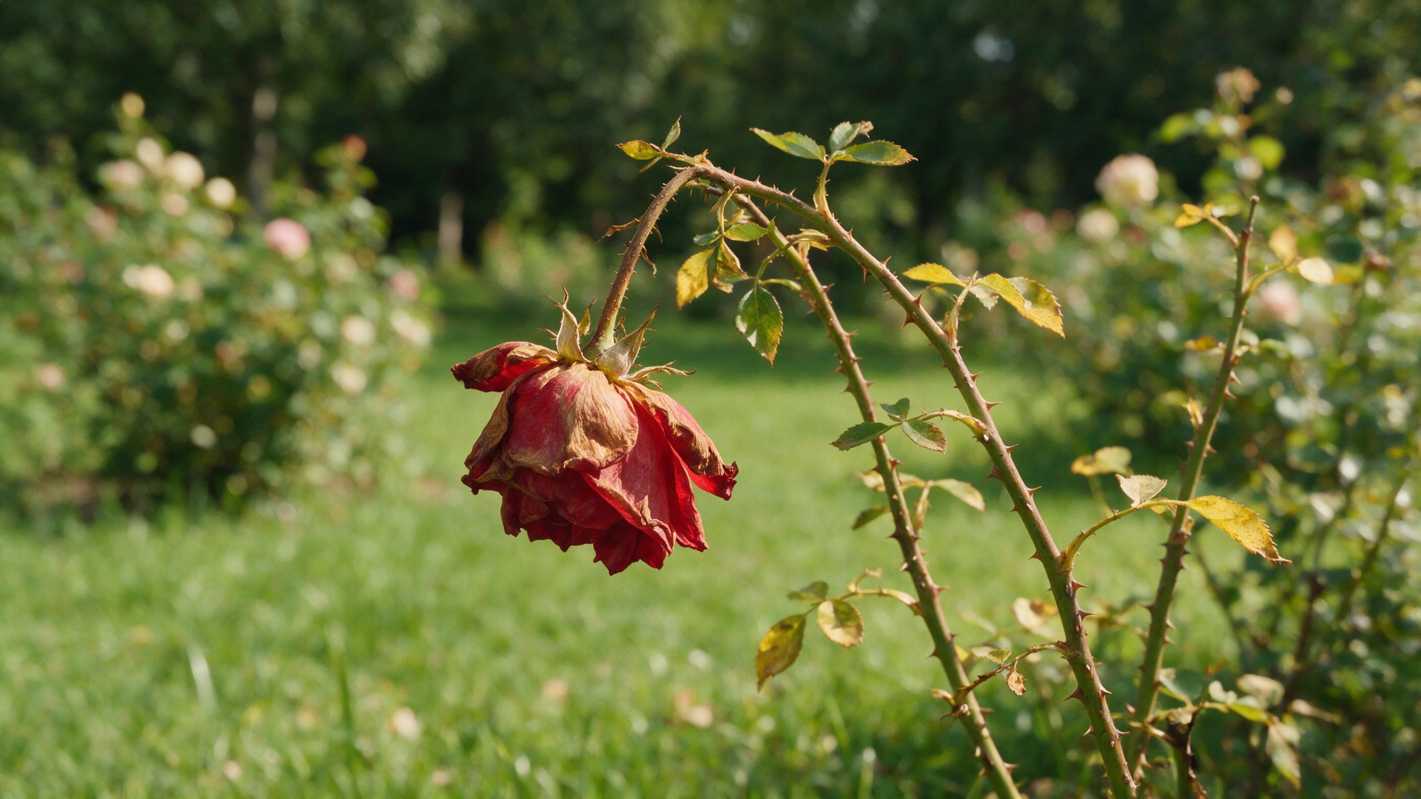 Why Are My Roses Drooping?