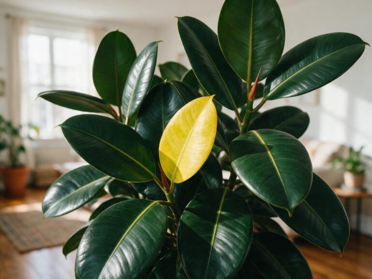 Why Are My Rubber Plant Leaves Turning Yellow?