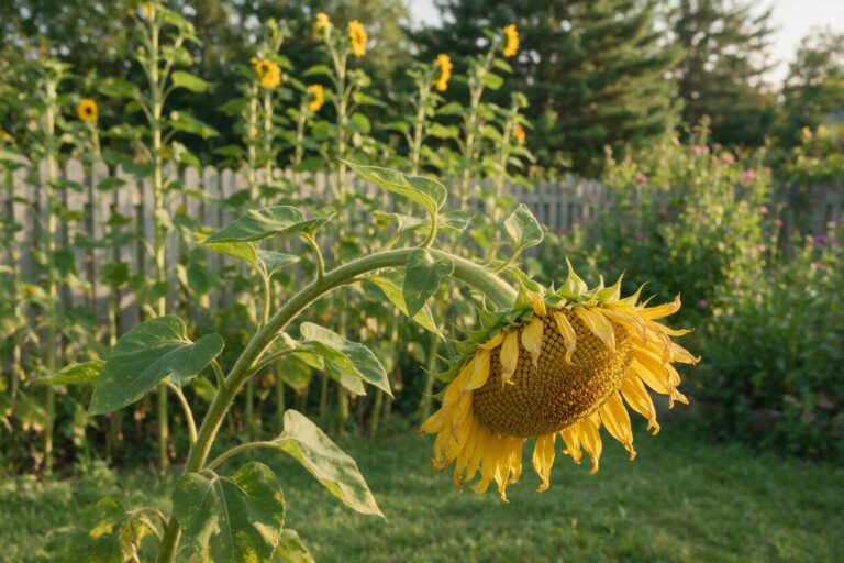 Why Are My Sunflowers Drooping?