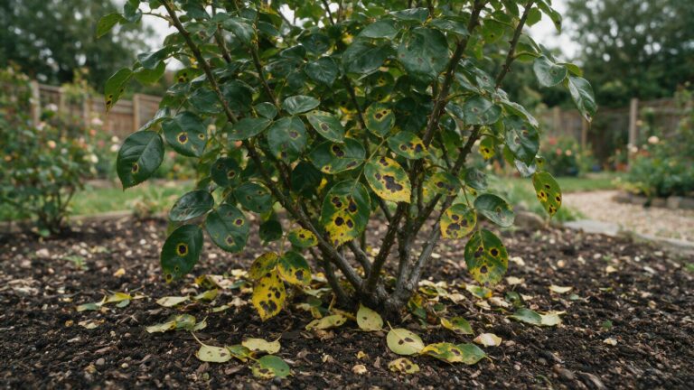 Why Do My Rose Leaves Have Black Spots?