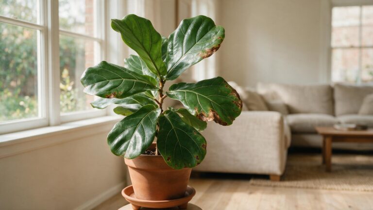 Why Does My Fiddle Leaf Fig Have Brown Spots?