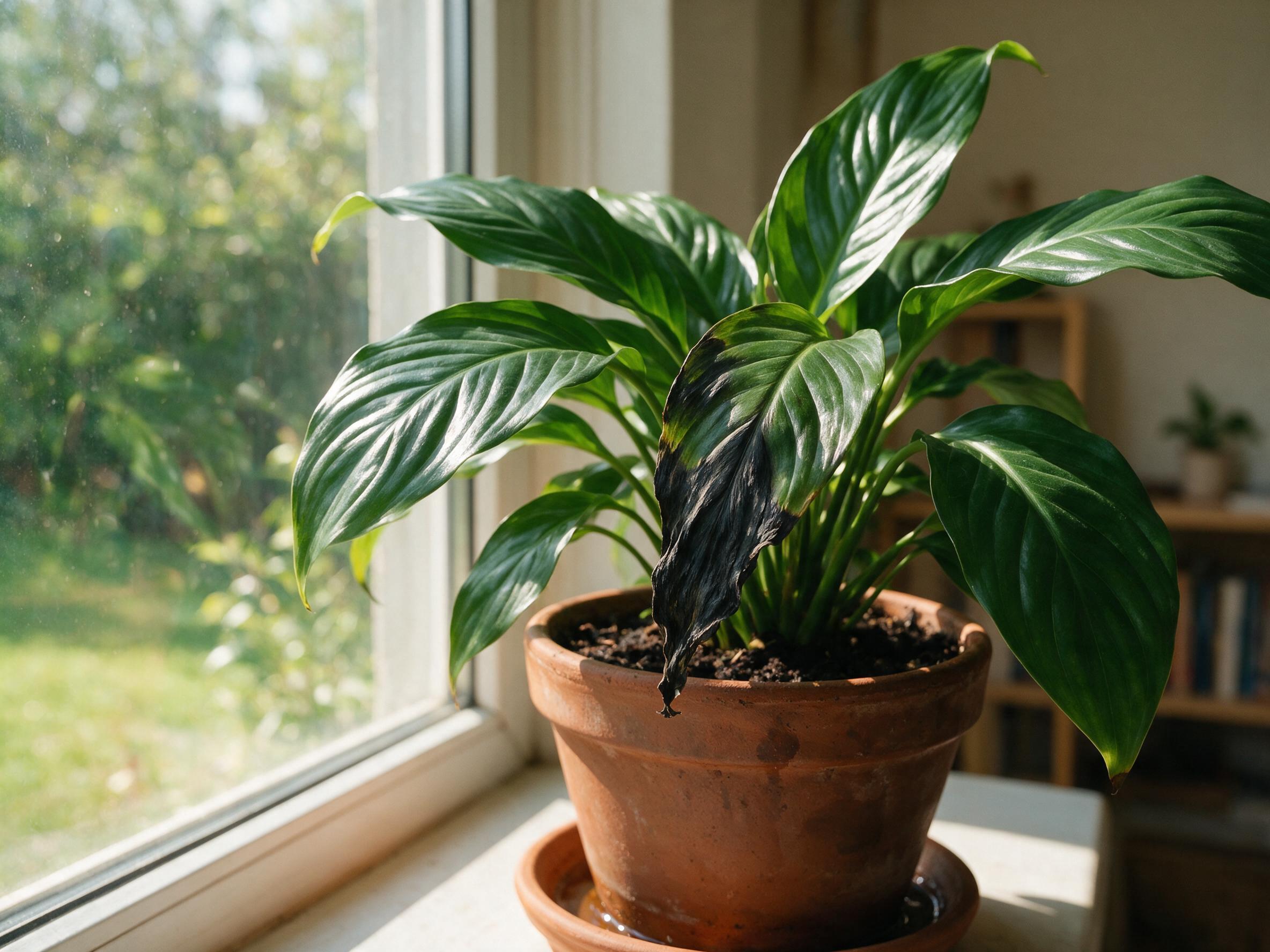 Why Is My Peace Lily Turning Black?