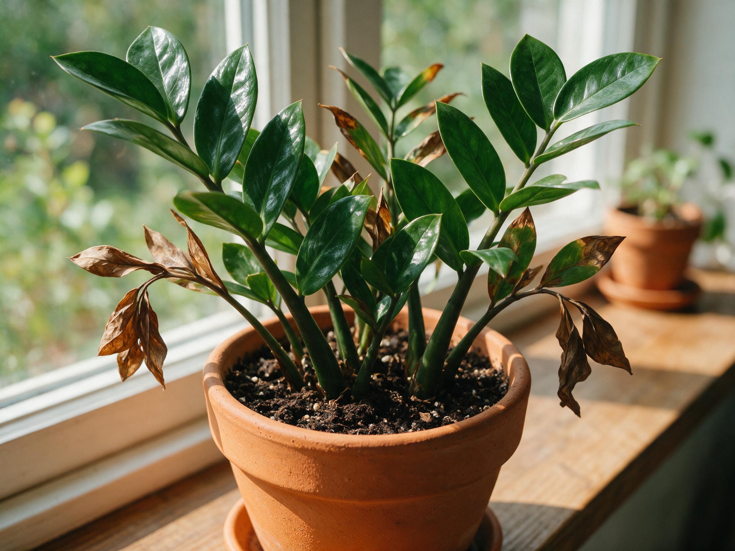 Why Is My Zz Plant Turning Brown?